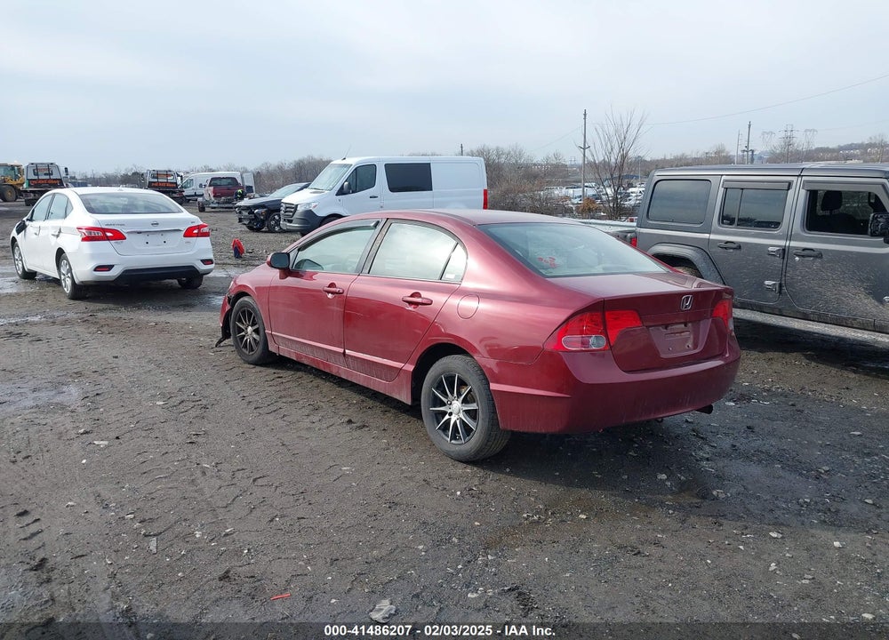 2007 HONDA CIVIC LX VIN: 2HGFA16517H500904
