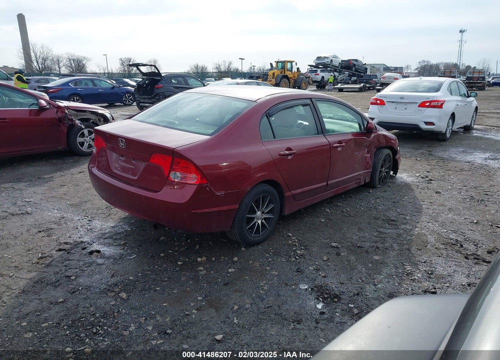 2007 HONDA CIVIC LX VIN: 2HGFA16517H500904