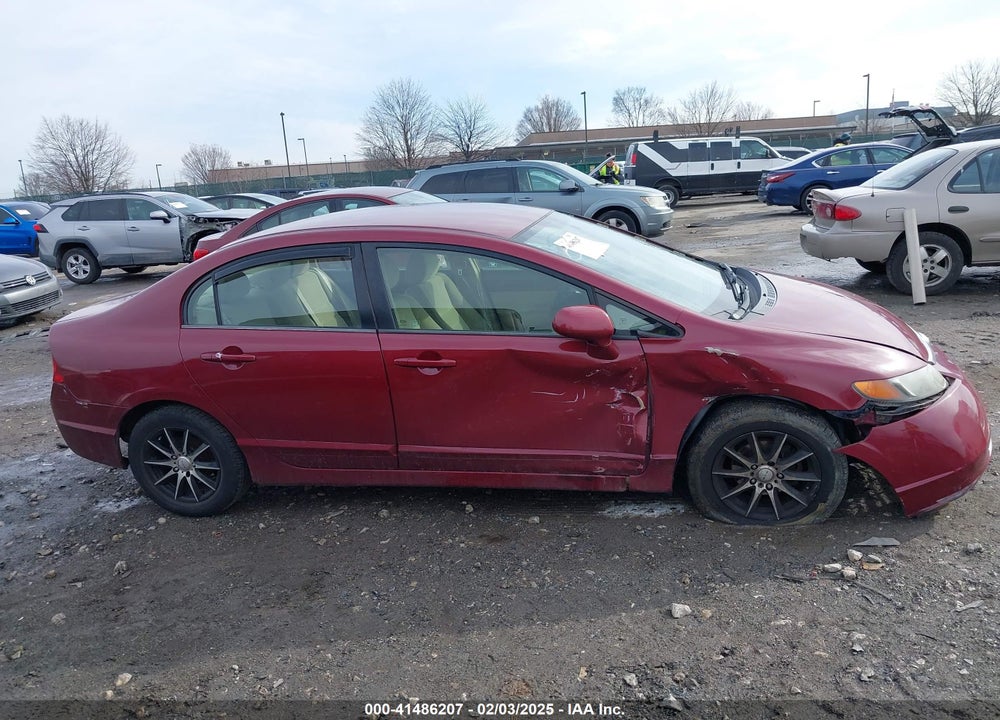 2007 HONDA CIVIC LX VIN: 2HGFA16517H500904