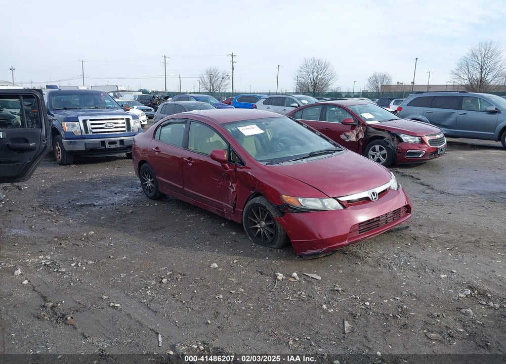 2007 HONDA CIVIC LX VIN: 2HGFA16517H500904