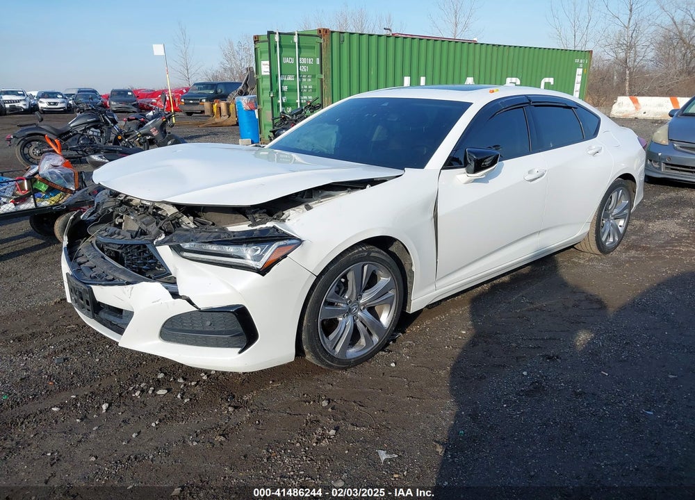 2021 ACURA TLX VIN: 19UUB5F40MA001914