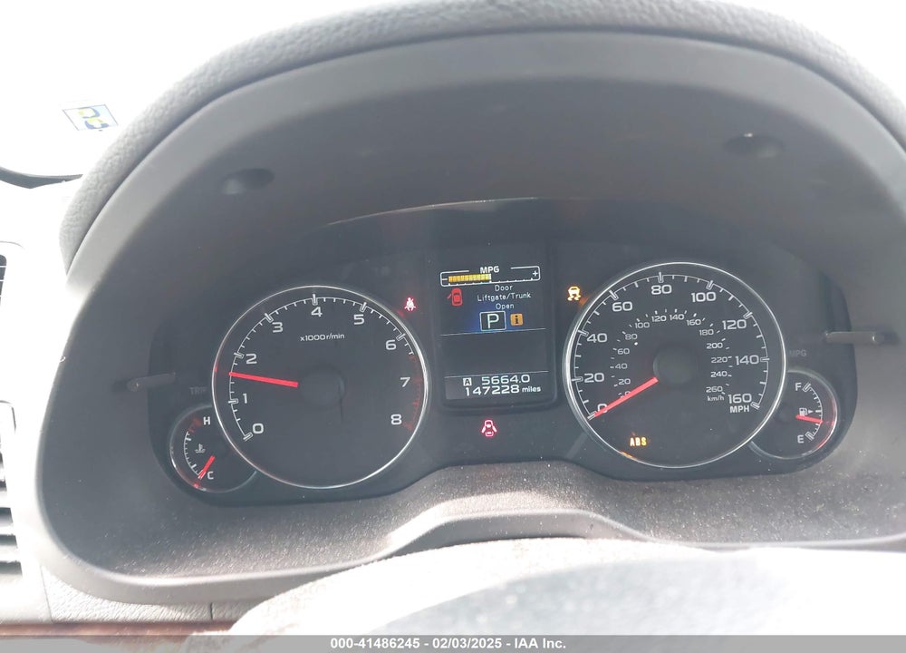 2014 SUBARU LEGACY VIN: 4S3BMDL62E2004910