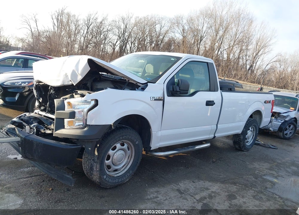 2017 FORD F-150 VIN: 1FTMF1E84HKE18694