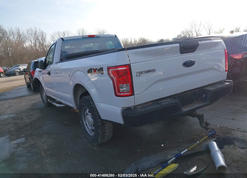 2017 FORD F-150 VIN: 1FTMF1E84HKE18694