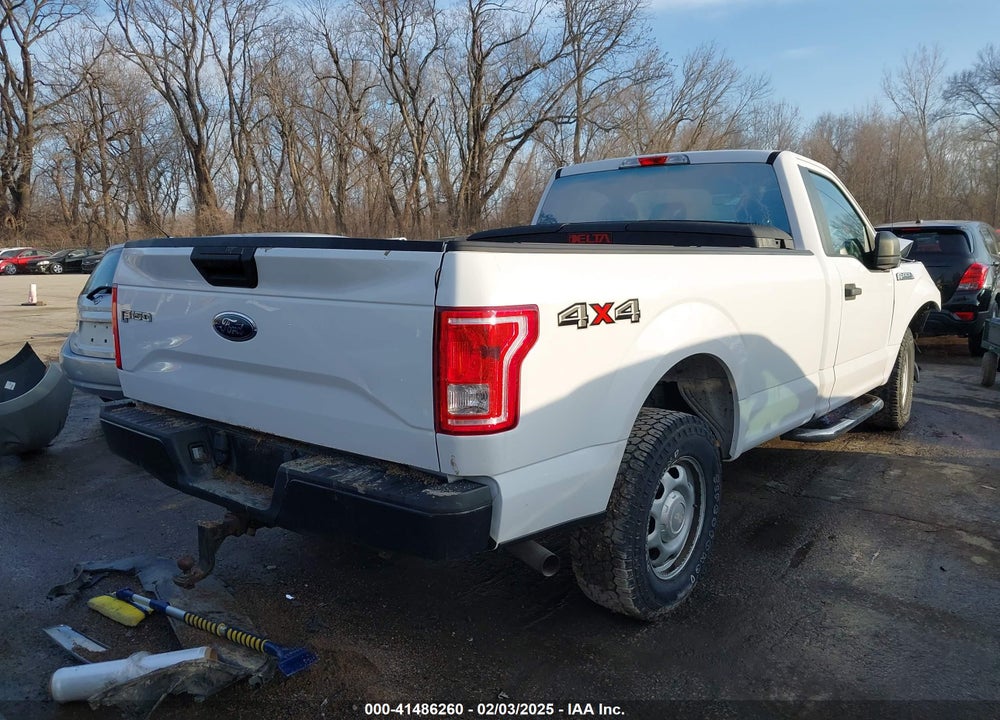 2017 FORD F-150 VIN: 1FTMF1E84HKE18694