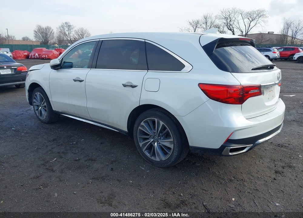2017 ACURA MDX TECHNOLOGY PACKAGE VIN: 5FRYD4H53HB014310