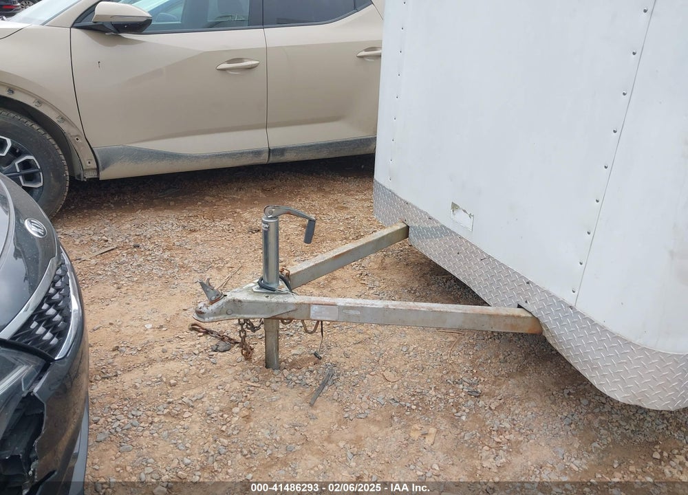 2004 PACE AMERICAN 14\' ENCLOSED TRAILER VIN: 4FPFB12174G085636