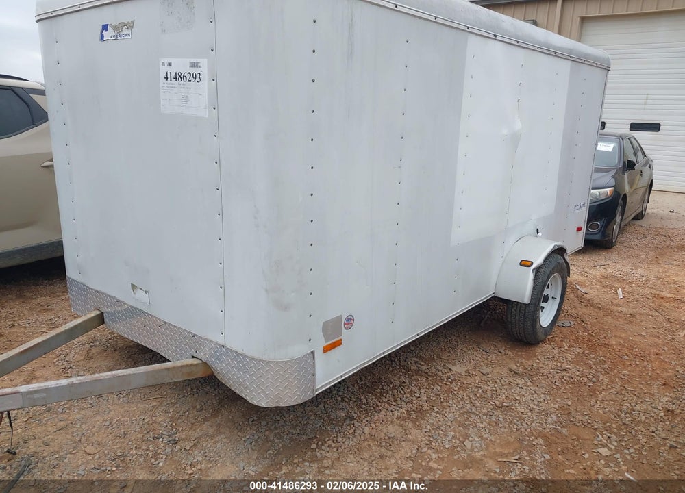 2004 PACE AMERICAN 14\' ENCLOSED TRAILER VIN: 4FPFB12174G085636