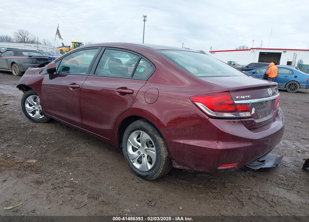 2013 HONDA CIVIC VIN: 2HGFB2F56DH535792