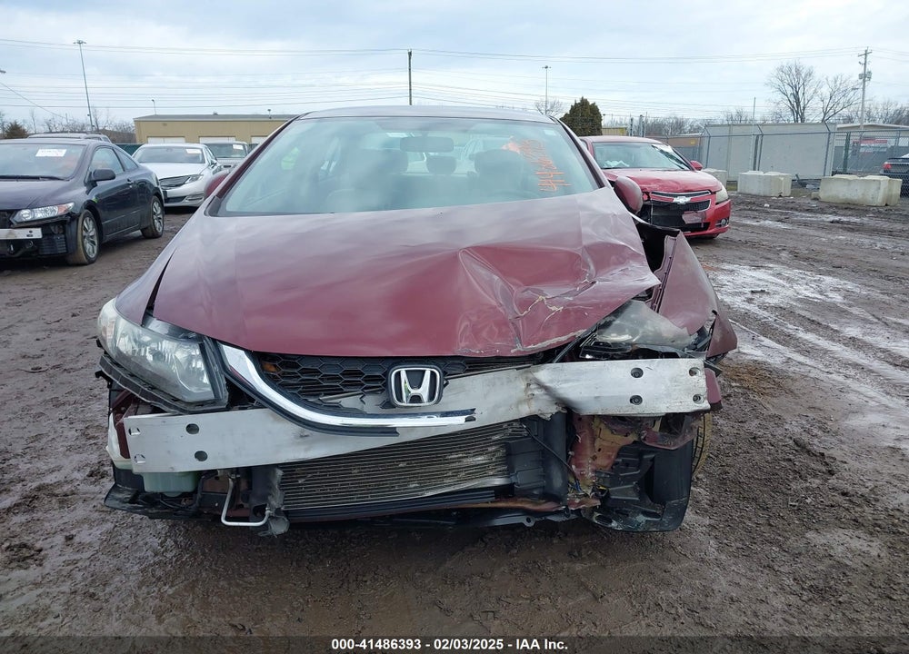 2013 HONDA CIVIC VIN: 2HGFB2F56DH535792