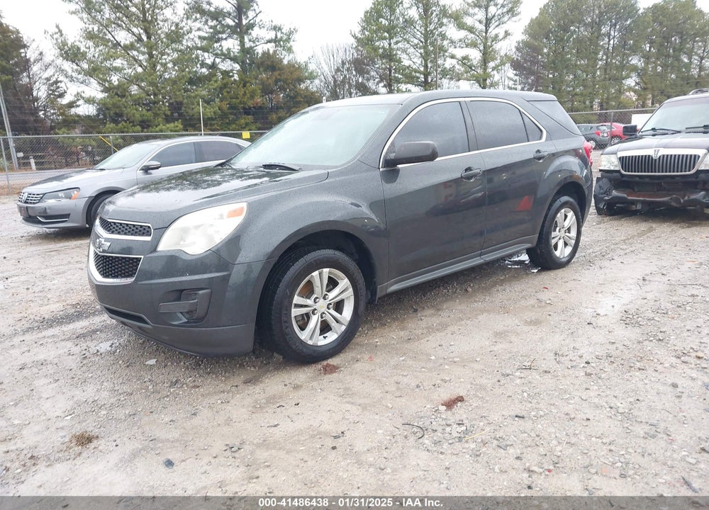 2013 CHEVROLET EQUINOX LS VIN: 2GNALBEK2D1110079