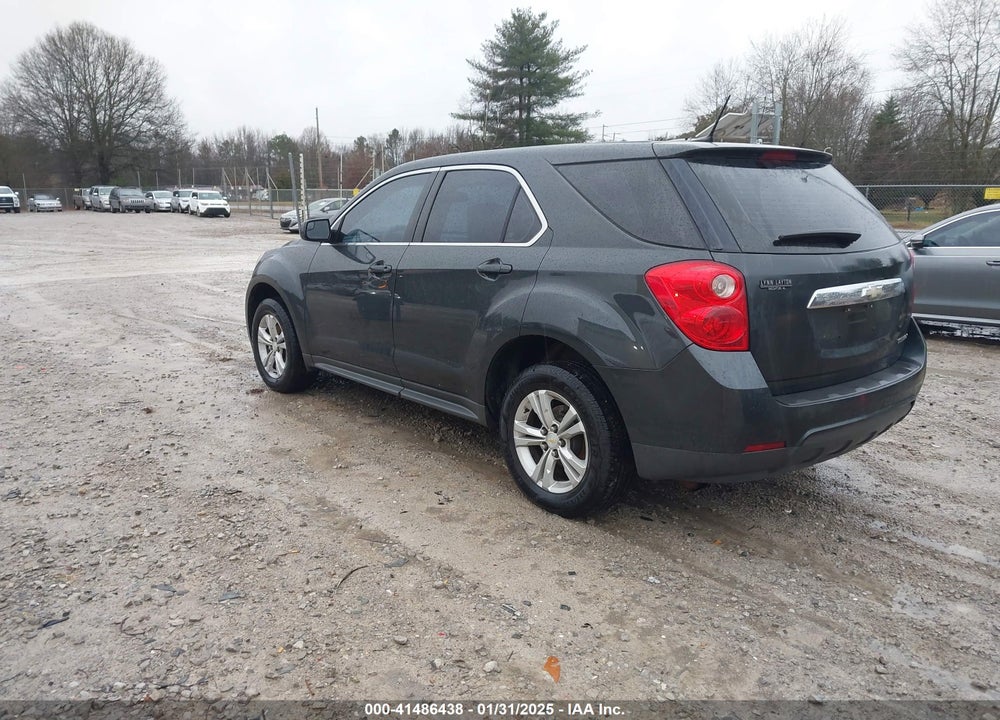2013 CHEVROLET EQUINOX LS VIN: 2GNALBEK2D1110079