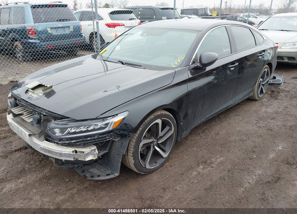2018 HONDA ACCORD SPORT VIN: 1HGCV1F30JA811056