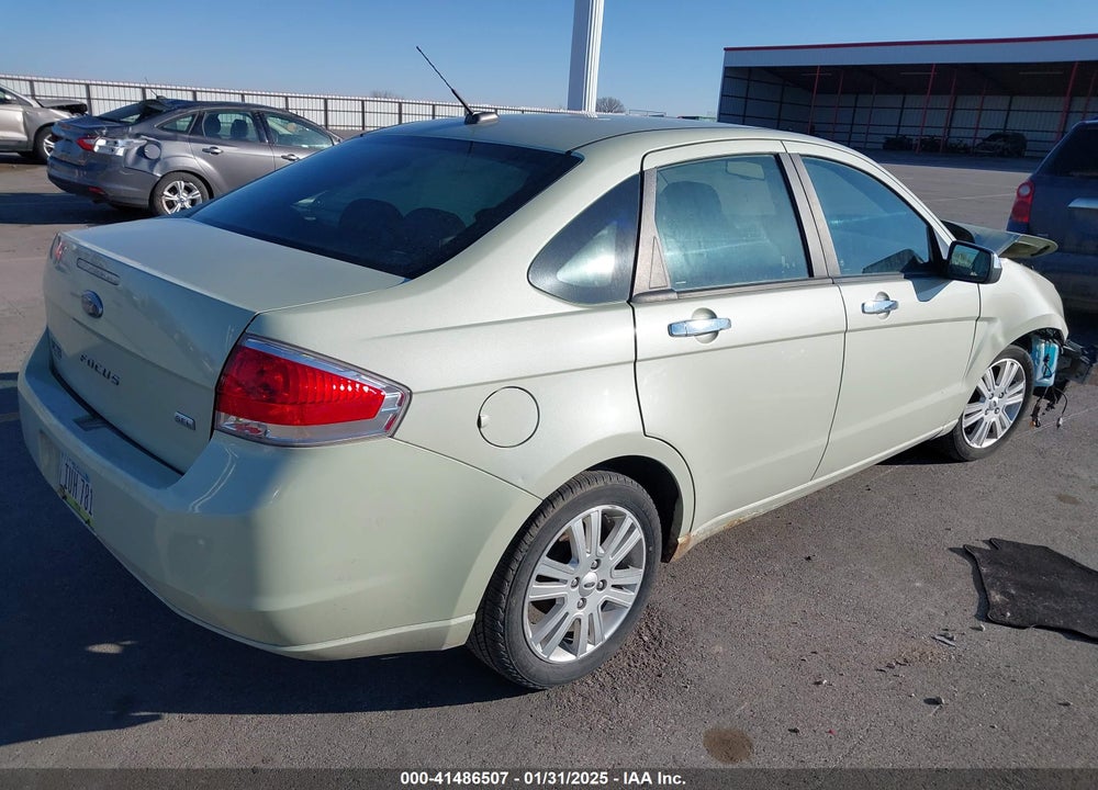 2011 FORD FOCUS SEL VIN: 1FAHP3HN7BW148314