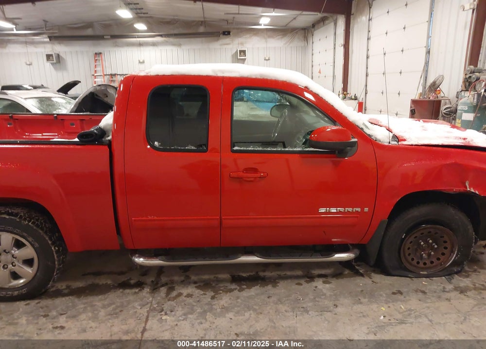 2009 GMC SIERRA 1500 SLT VIN: 1GTEK39J59Z106286