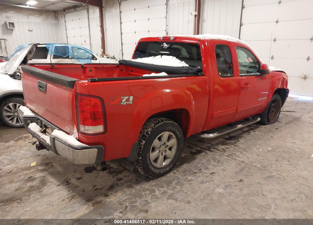 2009 GMC SIERRA 1500 SLT VIN: 1GTEK39J59Z106286