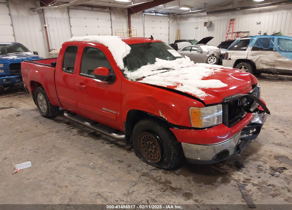 2009 GMC SIERRA 1500 SLT VIN: 1GTEK39J59Z106286