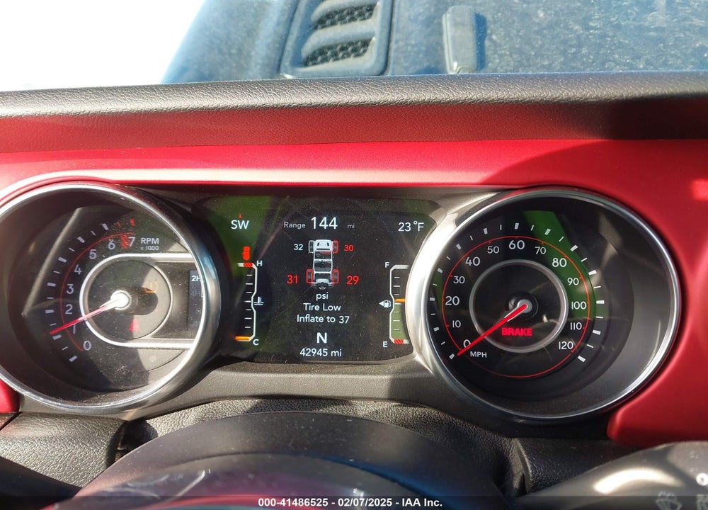 2020 JEEP WRANGLER UNLIMITED RUBICON 4X4 VIN: 1C4HJXFG3LW244451