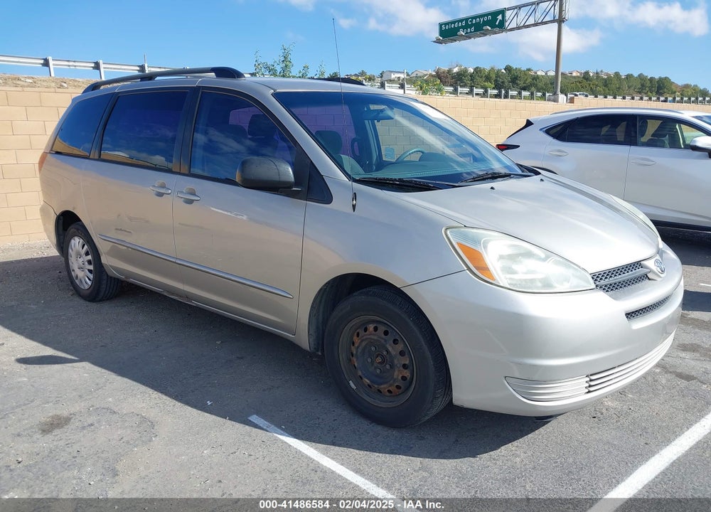 2005 TOYOTA SIENNA CE VIN: 5TDZA23C55S294876