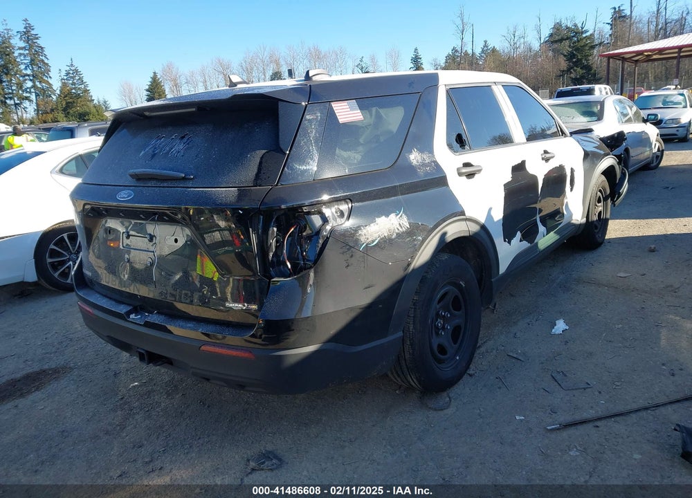 2023 FORD POLICE INTERCEPTOR VIN: 1FM5K8AB6PGA04002