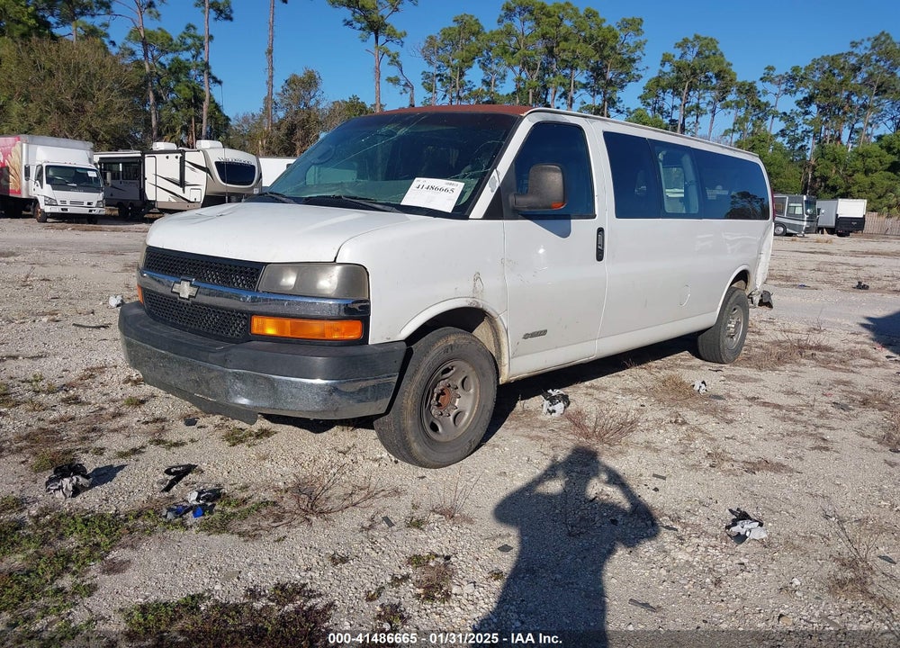 2004 CHEVROLET EXPRESS VIN: 1GAHG39U341132815