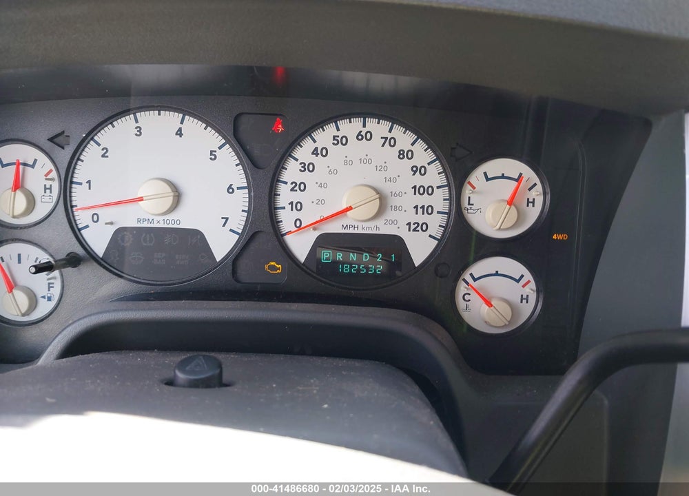 2006 DODGE RAM 1500 LARAMIE VIN: 1D7HU18246S636765