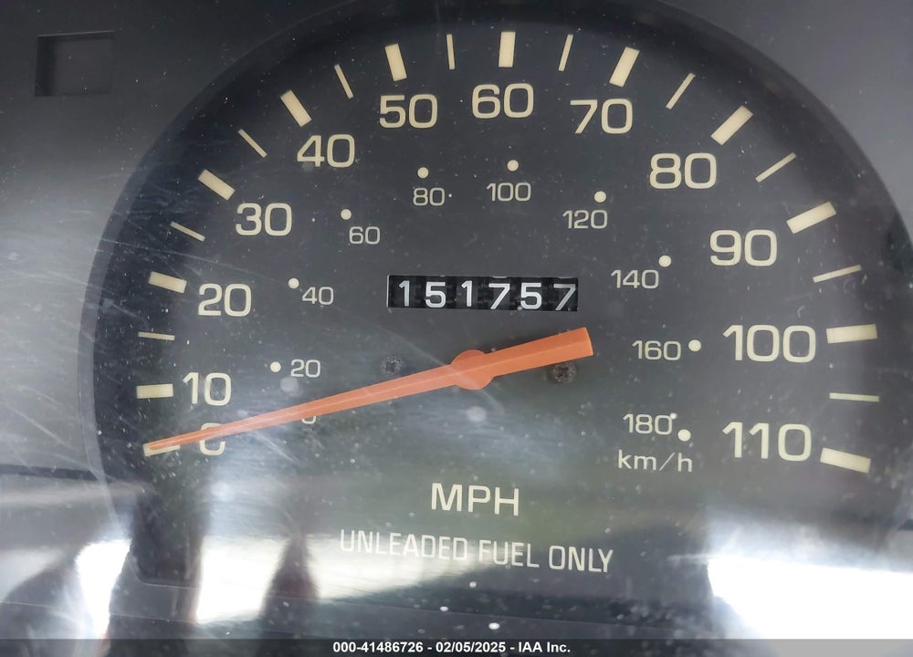 1992 TOYOTA PICKUP 1/2 TON SHORT WHLBASE STB VIN: 4TARN81A2NZ042540