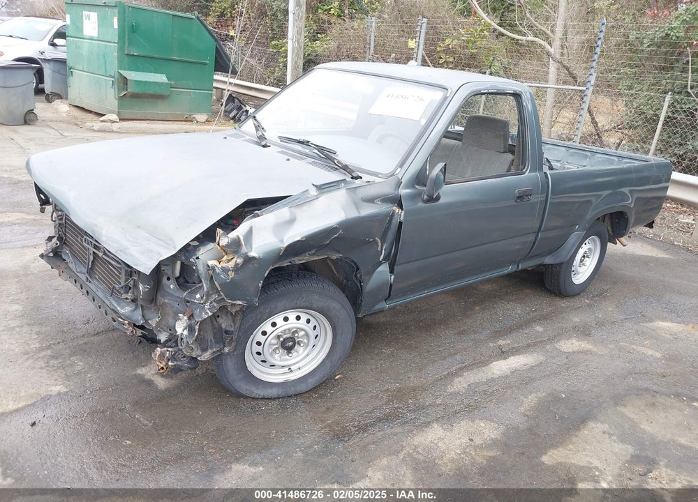 1992 TOYOTA PICKUP 1/2 TON SHORT WHLBASE STB VIN: 4TARN81A2NZ042540