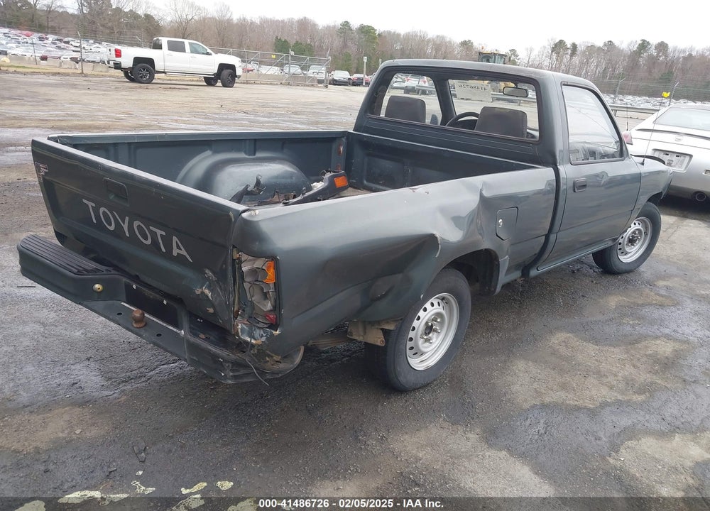 1992 TOYOTA PICKUP 1/2 TON SHORT WHLBASE STB VIN: 4TARN81A2NZ042540