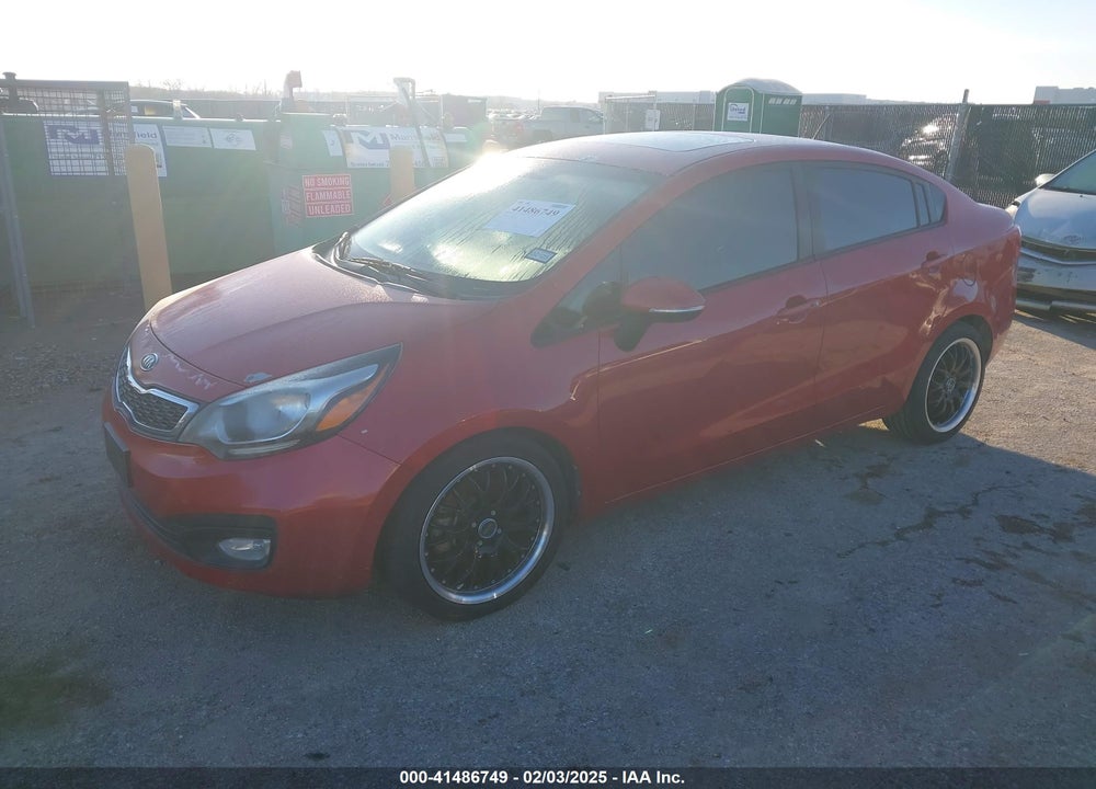 2012 KIA RIO SX VIN: KNADN4A32C6033874