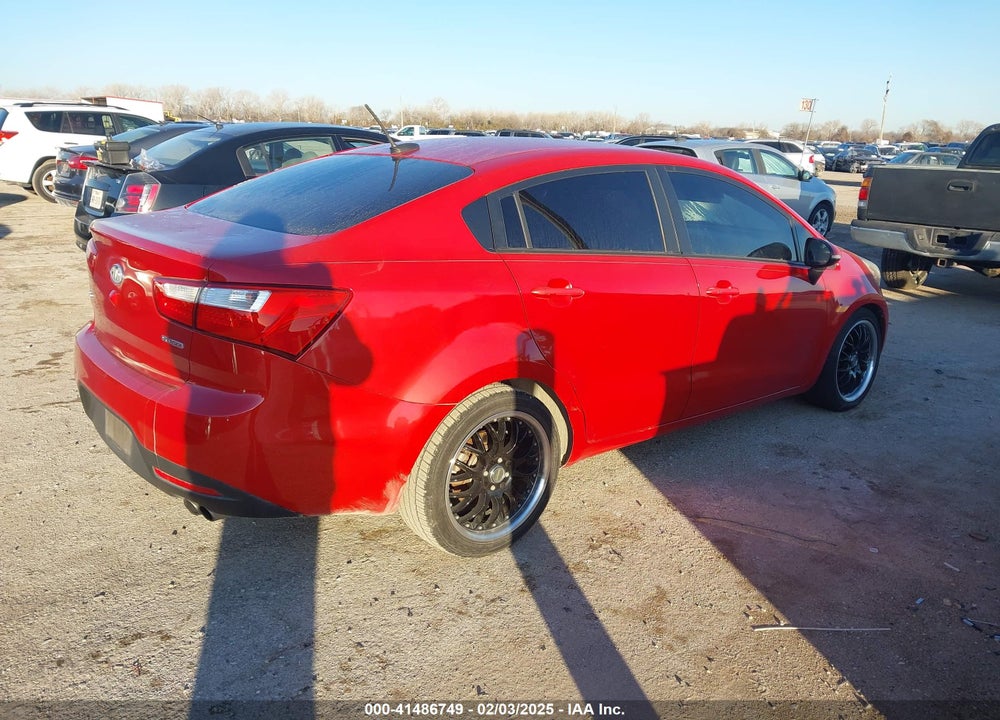 2012 KIA RIO SX VIN: KNADN4A32C6033874