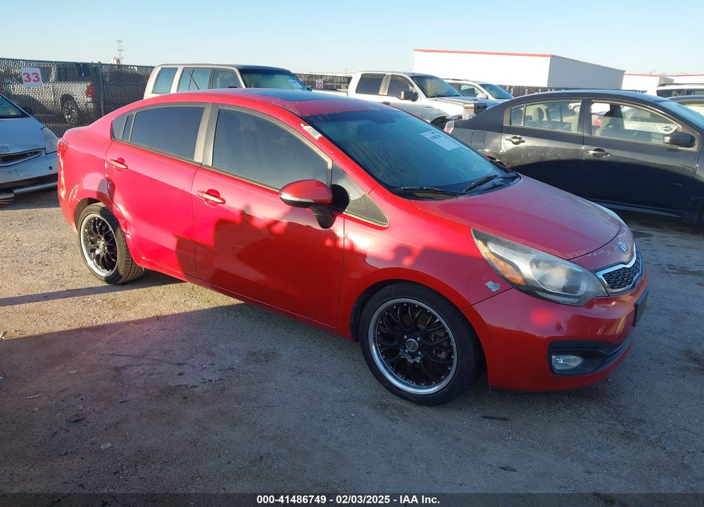 2012 KIA RIO SX VIN: KNADN4A32C6033874