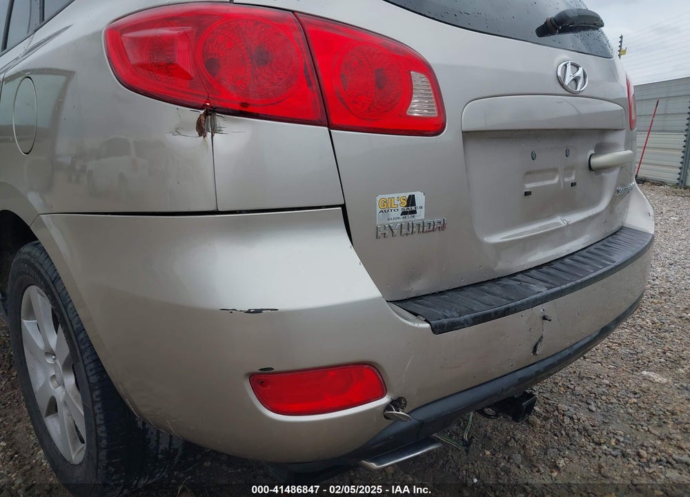 2007 HYUNDAI SANTA FE LIMITED/SE VIN: 5NMSH13E67H122256
