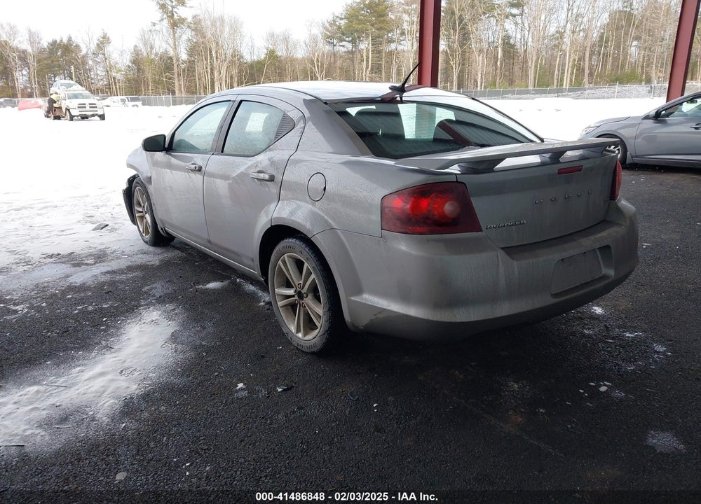 2013 DODGE AVENGER VIN: 1C3CDZCB6DN622473