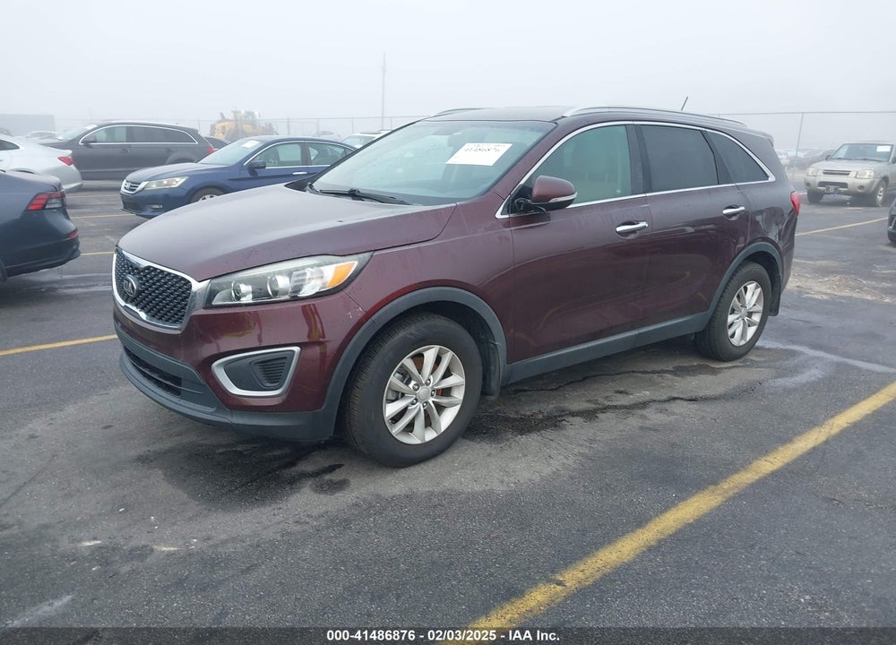 2016 KIA SORENTO 2.4L LX VIN: 5XYPG4A33GG129218
