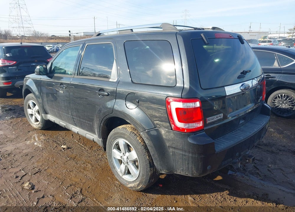 2011 FORD ESCAPE LIMITED VIN: 1FMCU9EG5BKC09720