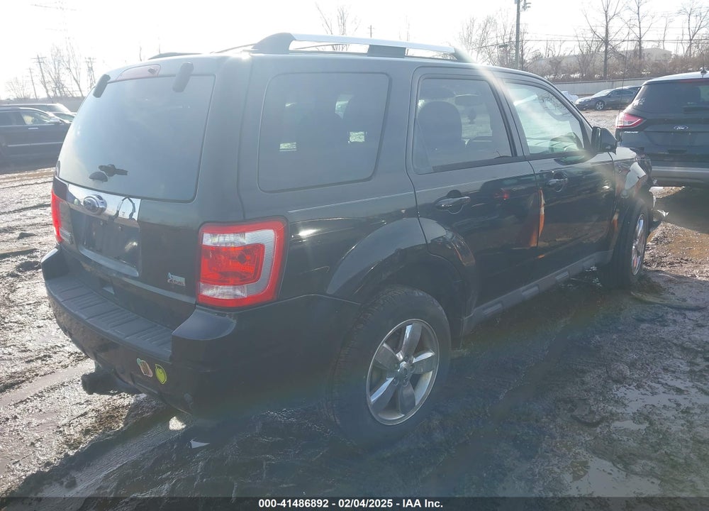 2011 FORD ESCAPE LIMITED VIN: 1FMCU9EG5BKC09720