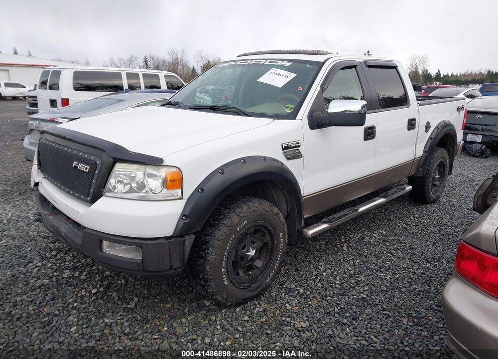 2005 FORD F-150 FX4/LARIAT/XLT VIN: 1FTPW14575KE92319