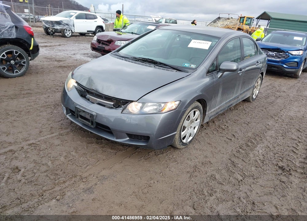 2010 HONDA CIVIC LX VIN: 2HGFA1F50AH561412
