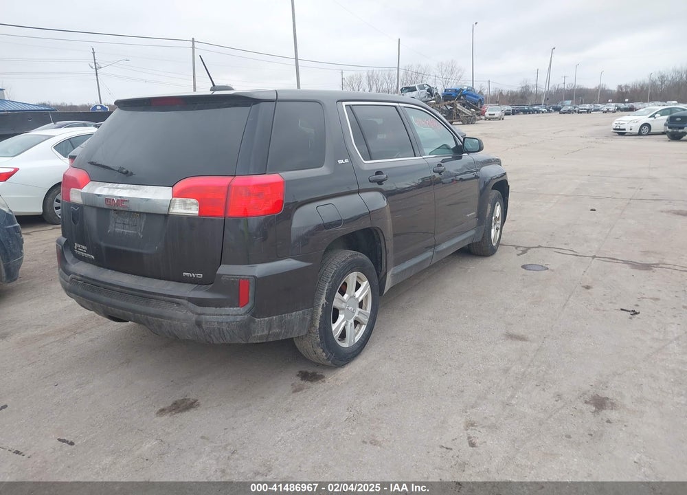 2016 GMC TERRAIN VIN: 2GKFLSEK6G6256768