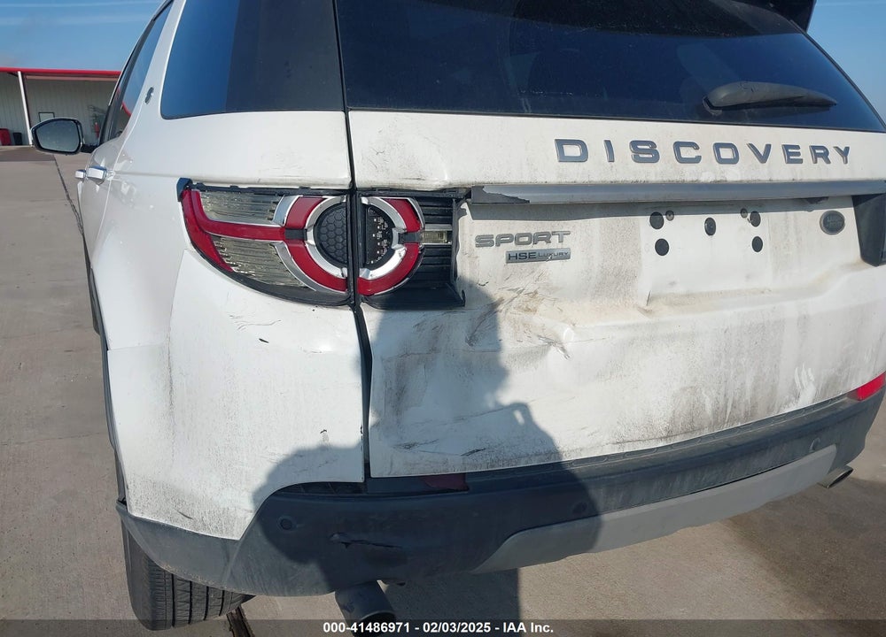 2016 LAND ROVER DISCOVERY SPORT VIN: SALCT2BG7GH568535