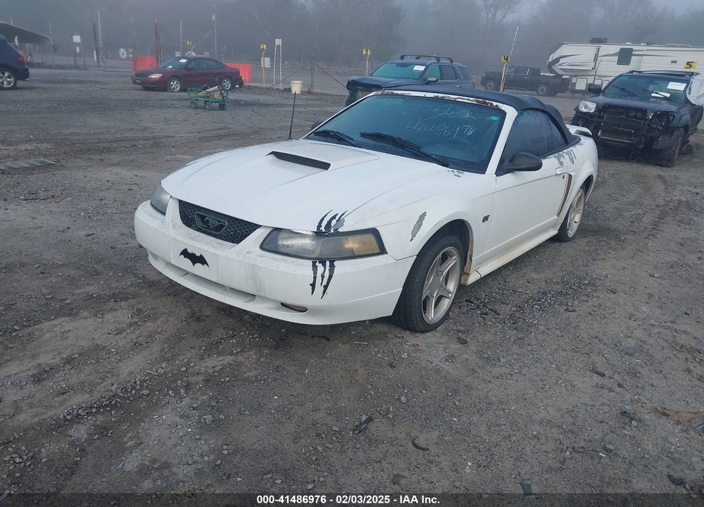 2002 FORD MUSTANG GT VIN: 1FAFP45X52F232022
