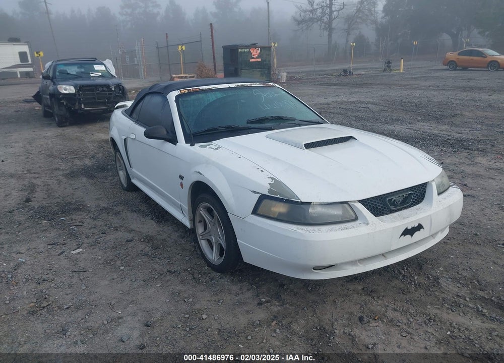 2002 FORD MUSTANG GT VIN: 1FAFP45X52F232022
