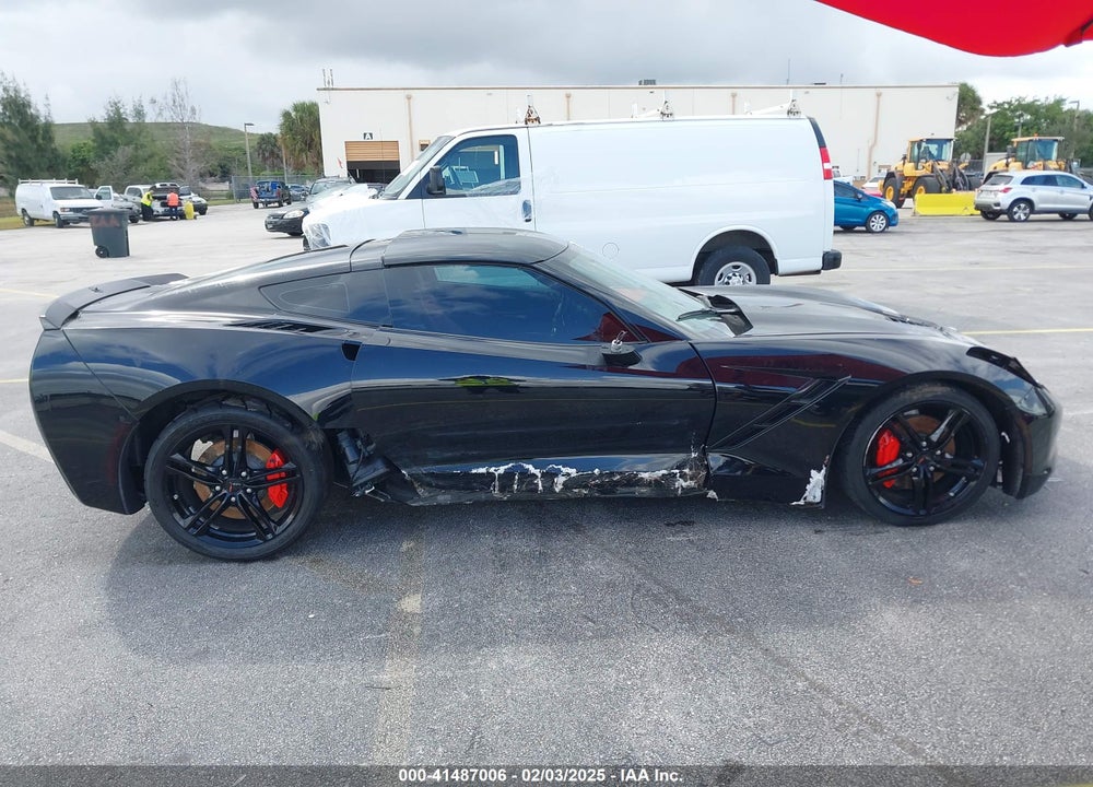 2016 CHEVROLET CORVETTE STINGRAY VIN: 1G1YF2D73G5118201