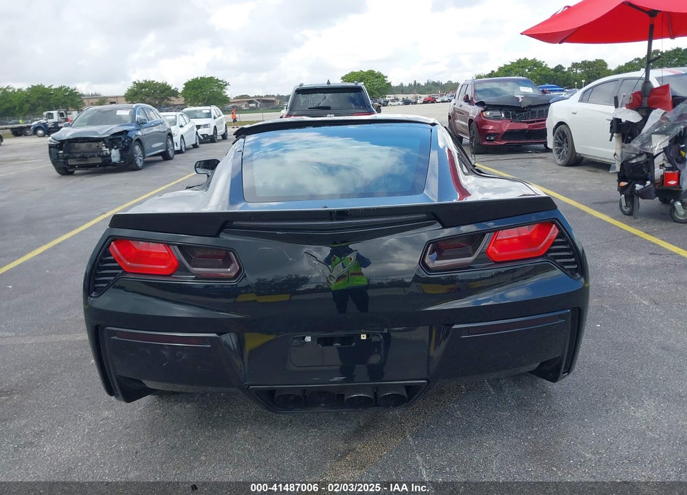 2016 CHEVROLET CORVETTE STINGRAY VIN: 1G1YF2D73G5118201
