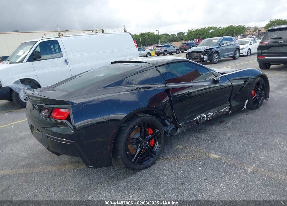 2016 CHEVROLET CORVETTE STINGRAY VIN: 1G1YF2D73G5118201