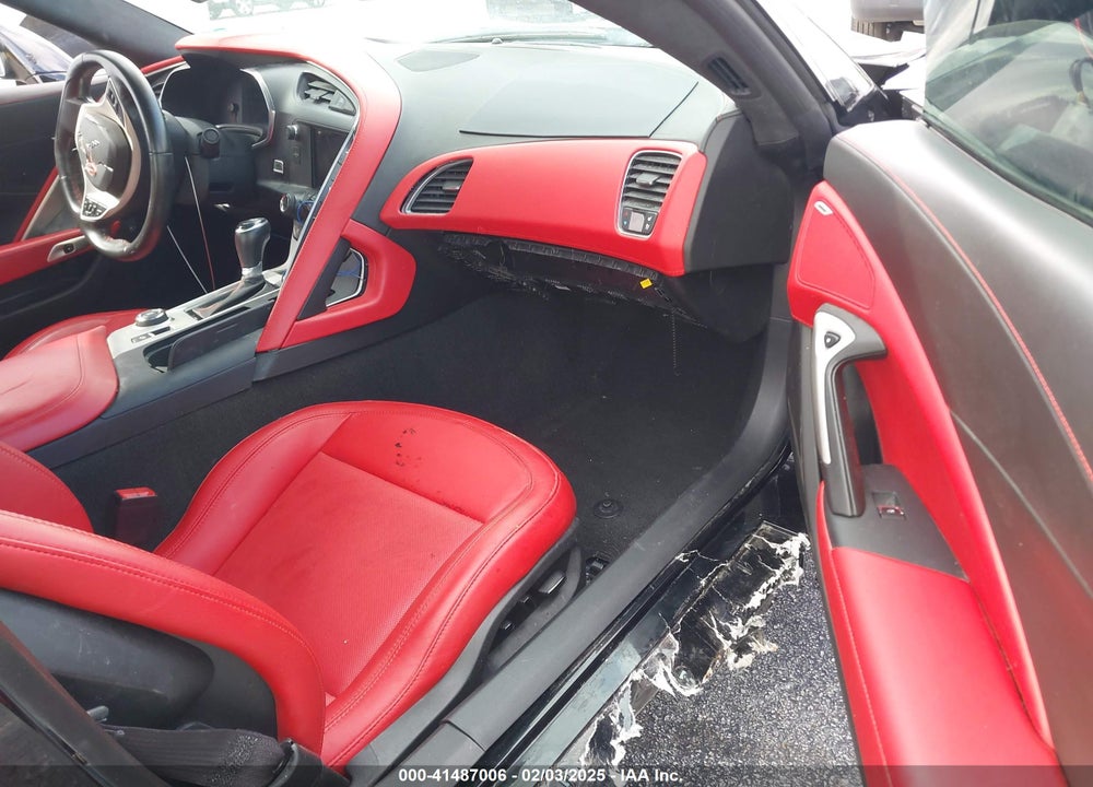 2016 CHEVROLET CORVETTE STINGRAY VIN: 1G1YF2D73G5118201