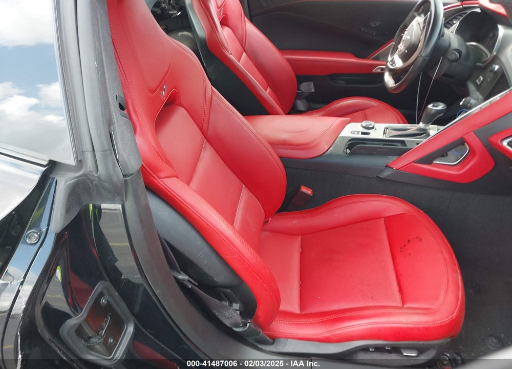 2016 CHEVROLET CORVETTE STINGRAY VIN: 1G1YF2D73G5118201