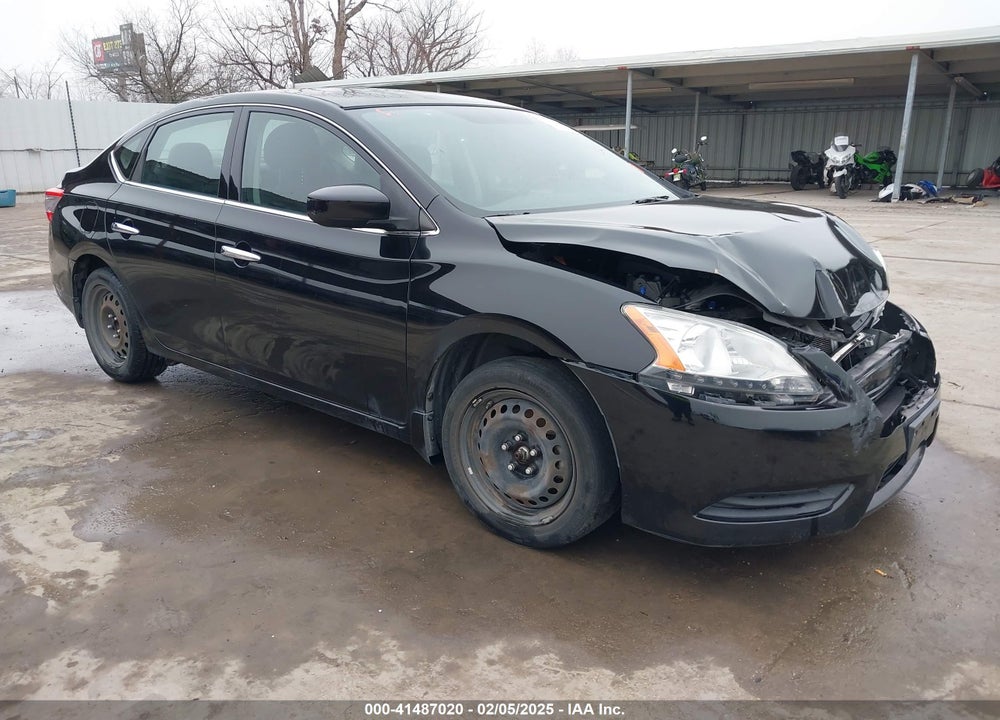 2015 NISSAN SENTRA S VIN: 3N1AB7AP6FY262836
