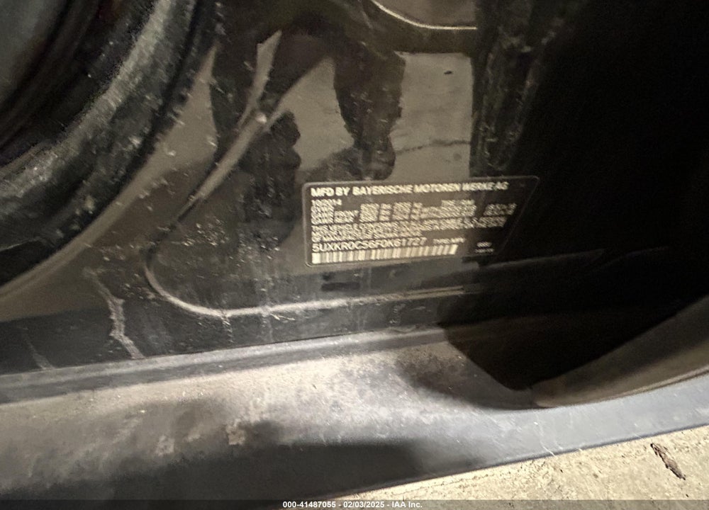 2015 BMW X5 VIN: 5UXKR0C56F0K61727